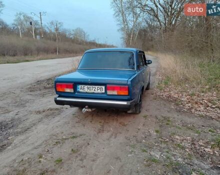 Синій ВАЗ 2107, об'ємом двигуна 1.5 л та пробігом 143 тис. км за 1700 $, фото 1 на Automoto.ua