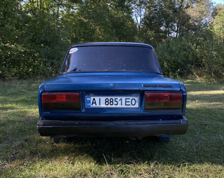 Синий ВАЗ 2107, объемом двигателя 1.57 л и пробегом 81 тыс. км за 900 $, фото 3 на Automoto.ua