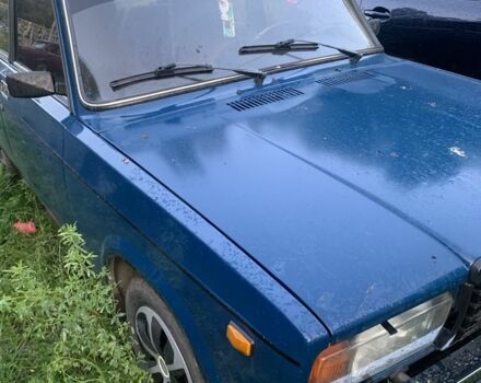 Синий ВАЗ 2107, объемом двигателя 1.5 л и пробегом 3 тыс. км за 1000 $, фото 1 на Automoto.ua