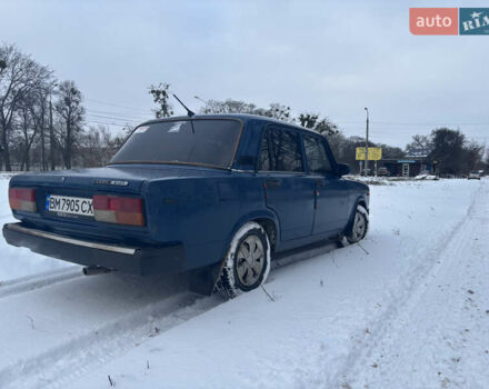 Синій ВАЗ 2107, об'ємом двигуна 1.45 л та пробігом 23 тис. км за 1400 $, фото 5 на Automoto.ua