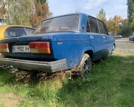Синий ВАЗ 2107, объемом двигателя 1.5 л и пробегом 3 тыс. км за 1000 $, фото 8 на Automoto.ua
