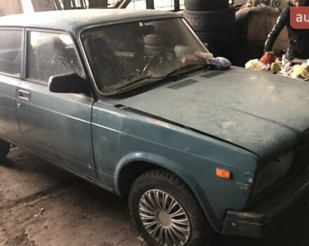 Синий ВАЗ 2107, объемом двигателя 1.45 л и пробегом 280 тыс. км за 904 $, фото 1 на Automoto.ua