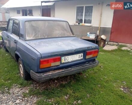 Синій ВАЗ 2107, об'ємом двигуна 1.5 л та пробігом 1000 тис. км за 300 $, фото 1 на Automoto.ua