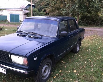 Синій ВАЗ 2107, об'ємом двигуна 1.5 л та пробігом 21 тис. км за 1000 $, фото 1 на Automoto.ua