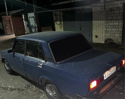 Синий ВАЗ 2107, объемом двигателя 1.5 л и пробегом 77 тыс. км за 1000 $, фото 3 на Automoto.ua