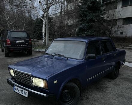 Синий ВАЗ 2107, объемом двигателя 1.5 л и пробегом 160 тыс. км за 947 $, фото 1 на Automoto.ua