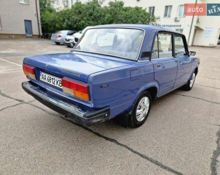 Синий ВАЗ 2107, объемом двигателя 1.5 л и пробегом 62 тыс. км за 1700 $, фото 1 на Automoto.ua