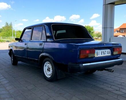 ВАЗ 2107 2004 в Золотоноше на Automoto.ua Синий ВАЗ 2107, объемом двигателя 1.5 л и пробегом 111 тыс. км за 600 $, фото 2 на Automoto.ua