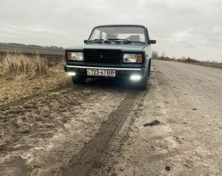 Синий ВАЗ 2107, объемом двигателя 1.6 л и пробегом 100 тыс. км за 800 $, фото 1 на Automoto.ua