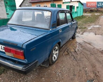 Синий ВАЗ 2107, объемом двигателя 1.45 л и пробегом 150 тыс. км за 950 $, фото 1 на Automoto.ua