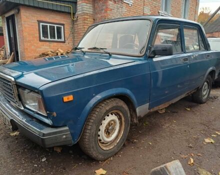Синий ВАЗ 2107, объемом двигателя 0 л и пробегом 124 тыс. км за 650 $, фото 3 на Automoto.ua