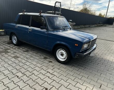 Синий ВАЗ 2107, объемом двигателя 1.5 л и пробегом 40 тыс. км за 1309 $, фото 2 на Automoto.ua