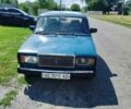 Синій ВАЗ 2107, об'ємом двигуна 1.5 л та пробігом 80 тис. км за 493 $, фото 1 на Automoto.ua