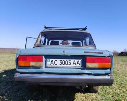 Синий ВАЗ 2107, объемом двигателя 1.5 л и пробегом 172 тыс. км за 600 $, фото 6 на Automoto.ua