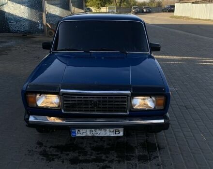 Синий ВАЗ 2107, объемом двигателя 1.5 л и пробегом 80 тыс. км за 656 $, фото 4 на Automoto.ua