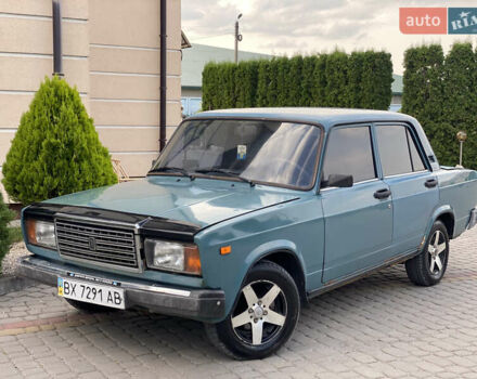 Синий ВАЗ 2107, объемом двигателя 1.6 л и пробегом 80 тыс. км за 1050 $, фото 22 на Automoto.ua