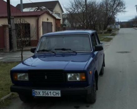 ВАЗ 2107 2005 в Городок на Automoto.ua Синий ВАЗ 2107, объемом двигателя 1.45 л и пробегом 244 тыс. км за 1450 $, фото 2 на Automoto.ua