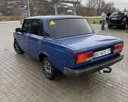 Синій ВАЗ 2107, об'ємом двигуна 1.5 л та пробігом 95 тис. км за 850 $, фото 4 на Automoto.ua