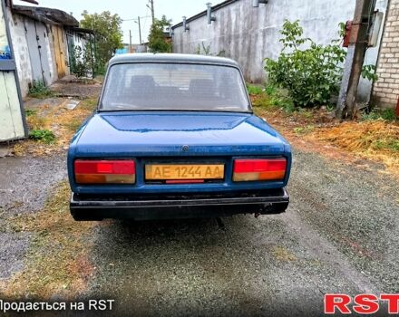 Синий ВАЗ 2107, объемом двигателя 1.5 л и пробегом 320 тыс. км за 1000 $, фото 2 на Automoto.ua