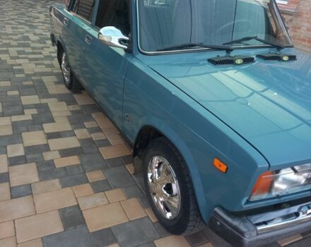 Синий ВАЗ 2107, объемом двигателя 1 л и пробегом 77 тыс. км за 1985 $, фото 4 на Automoto.ua