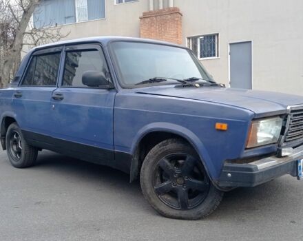 Синий ВАЗ 2107, объемом двигателя 1.5 л и пробегом 123 тыс. км за 650 $, фото 2 на Automoto.ua