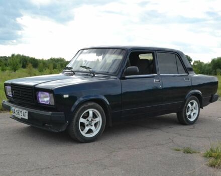 Синий ВАЗ 2107, объемом двигателя 1.5 л и пробегом 100 тыс. км за 1650 $, фото 3 на Automoto.ua