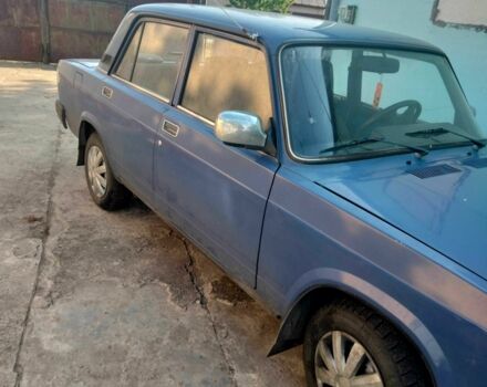 Синий ВАЗ 2107, объемом двигателя 1.5 л и пробегом 173 тыс. км за 1211 $, фото 2 на Automoto.ua