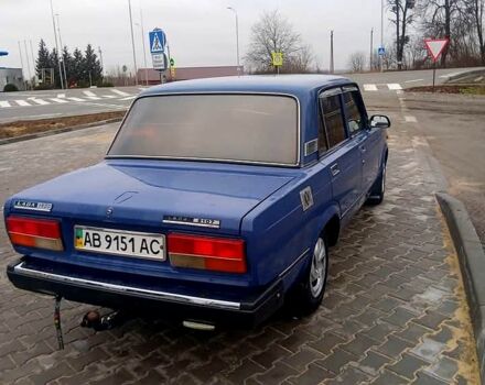 Синий ВАЗ 2107, объемом двигателя 1.5 л и пробегом 0 тыс. км за 1350 $, фото 2 на Automoto.ua