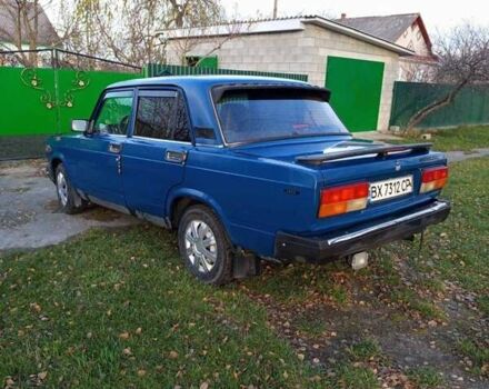 Синій ВАЗ 2107, об'ємом двигуна 1.45 л та пробігом 147 тис. км за 1400 $, фото 12 на Automoto.ua