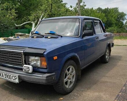 Синий ВАЗ 2107, объемом двигателя 1.45 л и пробегом 99 тыс. км за 2200 $, фото 2 на Automoto.ua