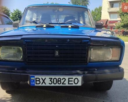 Синий ВАЗ 2107, объемом двигателя 1.5 л и пробегом 98 тыс. км за 1177 $, фото 17 на Automoto.ua