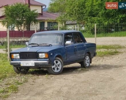 Синій ВАЗ 2107, об'ємом двигуна 1 л та пробігом 100 тис. км за 500 $, фото 4 на Automoto.ua