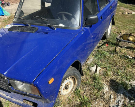 Синий ВАЗ 2107, объемом двигателя 6 л и пробегом 1 тыс. км за 700 $, фото 1 на Automoto.ua
