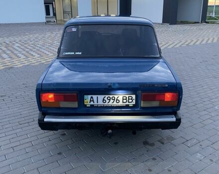 Синий ВАЗ 2107, объемом двигателя 1.5 л и пробегом 206 тыс. км за 1100 $, фото 3 на Automoto.ua