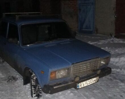 Синий ВАЗ 2107, объемом двигателя 1.5 л и пробегом 350 тыс. км за 903 $, фото 2 на Automoto.ua