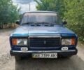 Синій ВАЗ 2107, об'ємом двигуна 1.5 л та пробігом 100 тис. км за 874 $, фото 1 на Automoto.ua