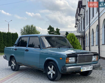 Синий ВАЗ 2107, объемом двигателя 1.6 л и пробегом 80 тыс. км за 1050 $, фото 2 на Automoto.ua