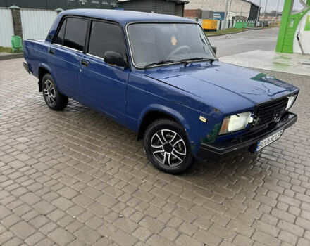Синий ВАЗ 2107, объемом двигателя 1.5 л и пробегом 95 тыс. км за 850 $, фото 1 на Automoto.ua