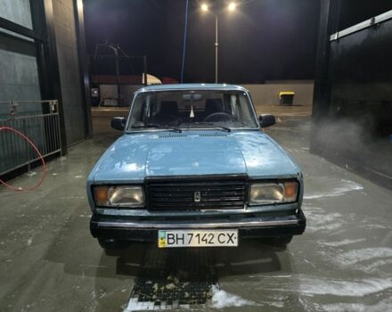 Синий ВАЗ 2107, объемом двигателя 1.6 л и пробегом 200 тыс. км за 1150 $, фото 2 на Automoto.ua