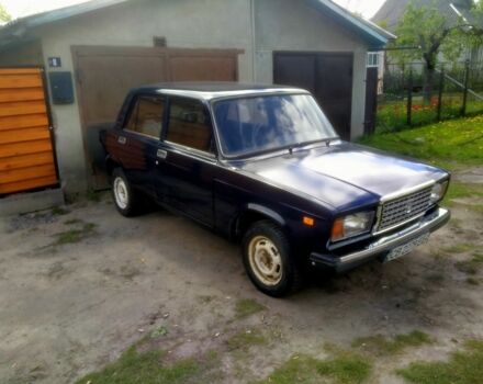 Синий ВАЗ 2107, объемом двигателя 1.5 л и пробегом 5 тыс. км за 1500 $, фото 1 на Automoto.ua