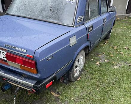 ВАЗ 2107 2005 в Золочев на Automoto.ua Синий ВАЗ 2107, объемом двигателя 1.45 л и пробегом 64 тыс. км за 1100 $, фото 4 на Automoto.ua