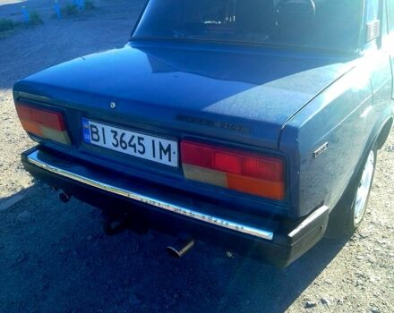 Синий ВАЗ 2107, объемом двигателя 1.5 л и пробегом 110 тыс. км за 1350 $, фото 2 на Automoto.ua