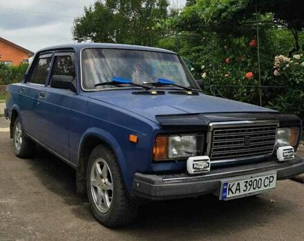 Синий ВАЗ 2107, объемом двигателя 1.45 л и пробегом 99 тыс. км за 2200 $, фото 1 на Automoto.ua