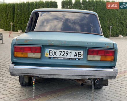 Синий ВАЗ 2107, объемом двигателя 1.6 л и пробегом 80 тыс. км за 1050 $, фото 12 на Automoto.ua