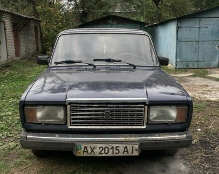 Синій ВАЗ 2107, об'ємом двигуна 1.5 л та пробігом 117 тис. км за 1150 $, фото 1 на Automoto.ua