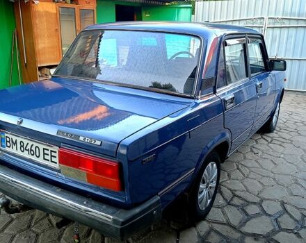 Синий ВАЗ 2107, объемом двигателя 1.5 л и пробегом 134 тыс. км за 1150 $, фото 3 на Automoto.ua