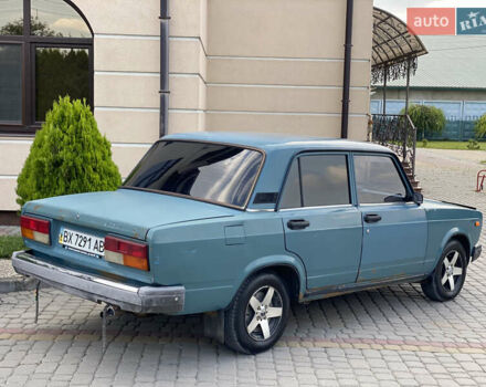 Синий ВАЗ 2107, объемом двигателя 1.6 л и пробегом 80 тыс. км за 1050 $, фото 5 на Automoto.ua