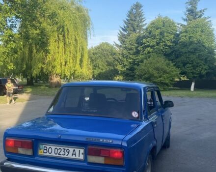 Синий ВАЗ 2107, объемом двигателя 1.5 л и пробегом 99 тыс. км за 1250 $, фото 3 на Automoto.ua