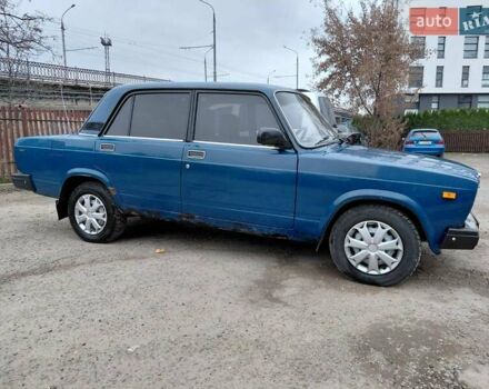 Синий ВАЗ 2107, объемом двигателя 1.45 л и пробегом 921 тыс. км за 1000 $, фото 6 на Automoto.ua