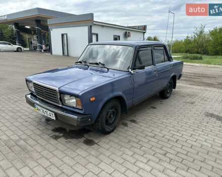 Синій ВАЗ 2107, об'ємом двигуна 1.5 л та пробігом 49 тис. км за 1566 $, фото 4 на Automoto.ua